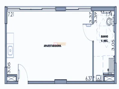 Apartamento com 1 Quarto à venda, 28m² no Jardim Paulista, São Paulo