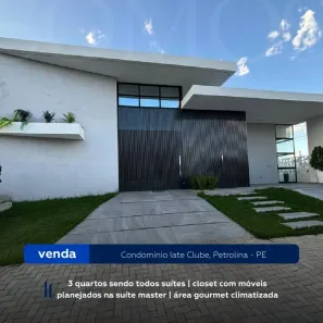Casa de Condomínio com 3 Quartos para alugar, 450m² no Centro, Petrolina