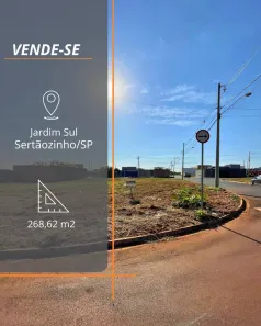 Lote/Terreno à venda, 269m² no Jardim Sul, Sertãozinho