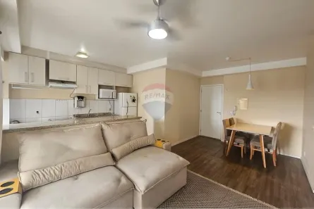 Apartamento com 1 Quarto para alugar, 51m² no Sítio Tamboré Alphaville, Barueri