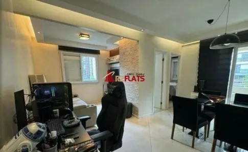 Flat com 1 Quarto à venda, 55m² no Indianópolis, São Paulo