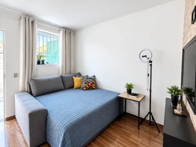 Casa com 2 Quartos à venda, 50m² no Jardim Leblon, Belo Horizonte
