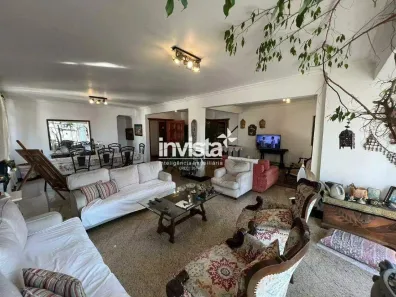 Apartamento com 3 Quartos para alugar, 228m² no Gonzaga, Santos