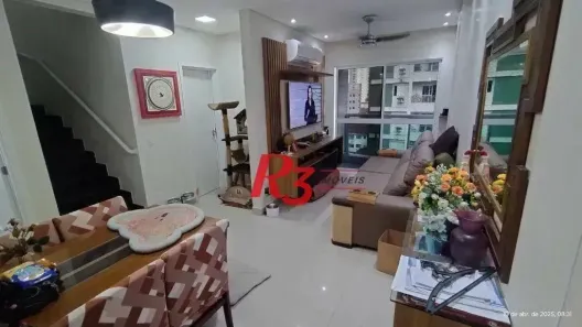 Cobertura com 2 Quartos à venda, 114m² no Marapé, Santos