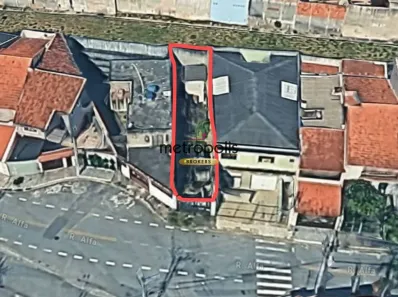 Lote/Terreno à venda, 125m² no Jardim Telles de Menezes, Santo André
