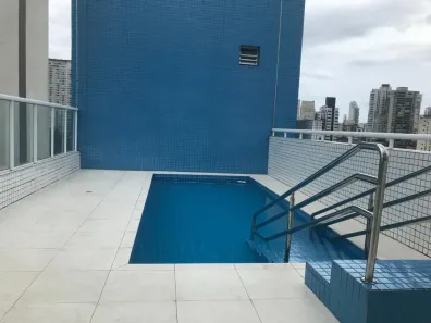 Apartamento com 1 Quarto para venda ou aluguel, 38m² no Boqueirão, Santos