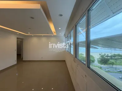 Apartamento com 2 Quartos para alugar, 84m² no Pompéia, Santos