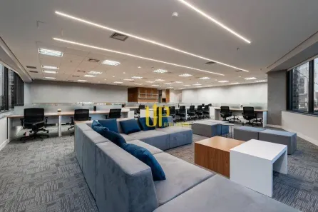 Sala Comercial para alugar, 461m² no Cidade Monções, São Paulo