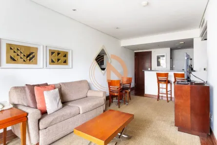 Apartamento com 1 Quarto para alugar, 65m² no Itaim Bibi, São Paulo