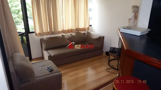 Flat com 1 Quarto à venda, 48m² no Cidade Monções, São Paulo