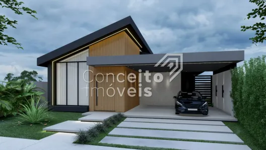 Casa de Condomínio com 3 Quartos à venda, 149m² no Jardim Carvalho, Ponta Grossa