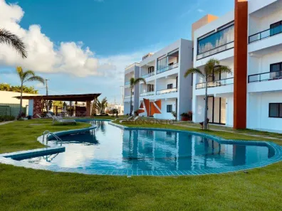 Apartamento com 2 Quartos à venda, 74m² no Porto das Dunas, Aquiraz