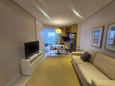 Flat com 1 Quarto para alugar, 45m² no Pompéia, Santos