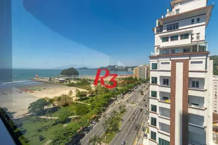 Sala Comercial para alugar, 279m² no José Menino, Santos