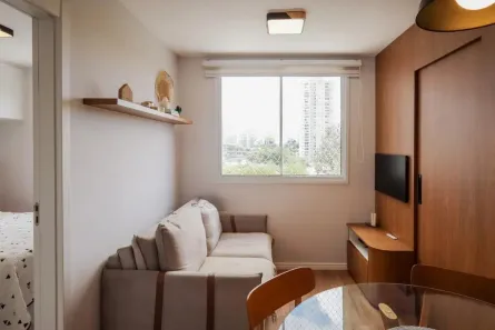 Apartamento com 2 Quartos à venda, 35m² no Jardim Caravelas, São Paulo