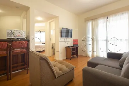 Flat com 1 Quarto para alugar, 43m² no Vila Nova Conceição, São Paulo