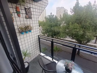 Apartamento com 3 Quartos à venda, 136m² no Pompéia, Santos