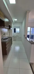 Apartamento com 2 Quartos para alugar, 62m² no Jardim Santa Maria, Jacareí