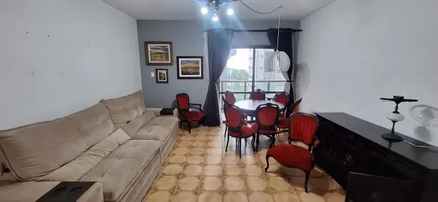 Apartamento com 2 Quartos para alugar, 90m² no Boqueirão, Santos