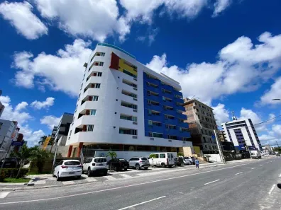 Apartamento com 2 Quartos para alugar, 55m² no Cabo Branco, João Pessoa