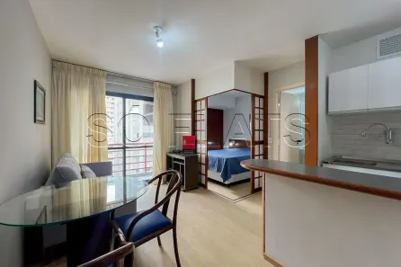 Flat com 1 Quarto à venda, 34m² no Moema, São Paulo