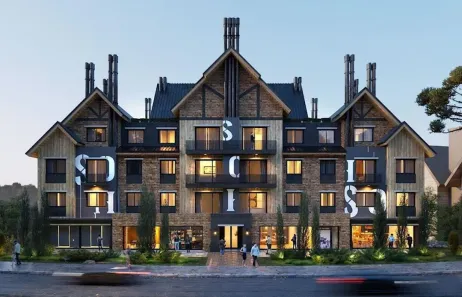 Apartamento com 2 Quartos à venda, 74m² no Dutra, Gramado