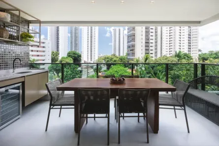 Apartamento com 4 Quartos à venda, 139m² no Monteiro, Recife