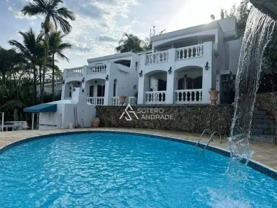 Casa de Condomínio com 4 Quartos para venda ou aluguel, 404m² no Loteamento Roteiro do Sol, Caraguatatuba