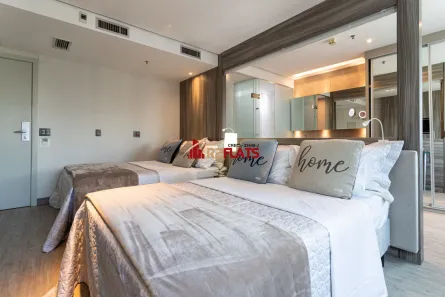 Flat com 1 Quarto para alugar, 30m² no Vila Olímpia, São Paulo