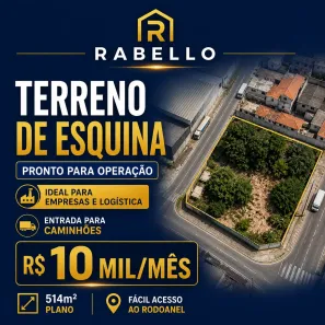 Lote/Terreno para alugar, 514m² no Jardim do Lago, São Paulo