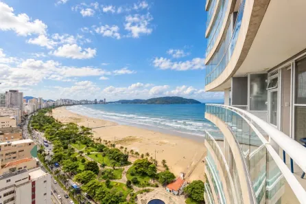 Apartamento com 2 Quartos à venda, 73m² no Gonzaga, Santos