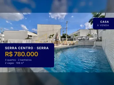 Casa com 3 Quartos à venda, 109m² no Serra Centro, Serra