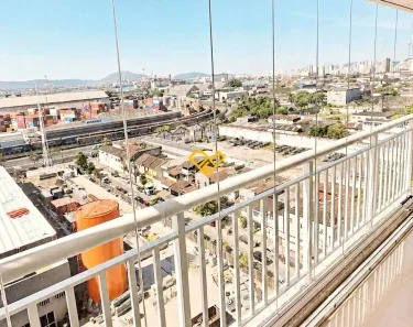 Apartamento com 2 Quartos para alugar, 70m² no Vila Mathias, Santos