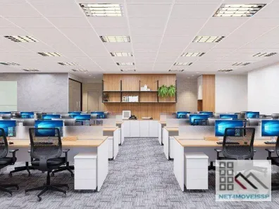 Sala Comercial para alugar, 461m² no Cidade Monções, São Paulo
