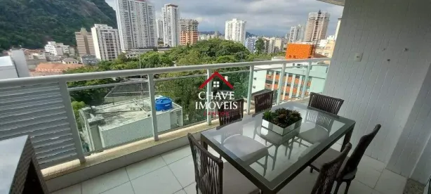 Apartamento com 2 Quartos à venda, 77m² no José Menino, Santos