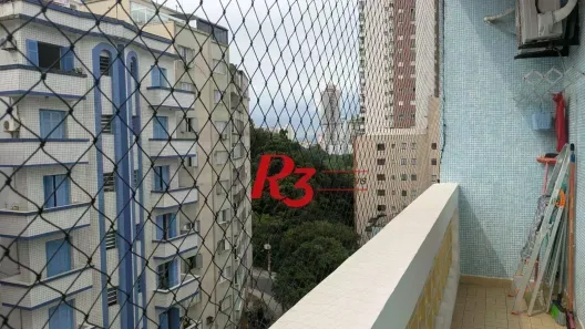 Apartamento com 1 Quarto para alugar, 55m² no José Menino, Santos