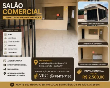 Casa com 3 Quartos para alugar, 80m² no Alvorada, Cuiabá