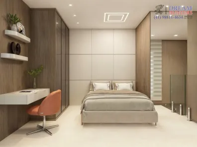 Apartamento com 1 Quarto à venda, 21m² no Mercês, Curitiba