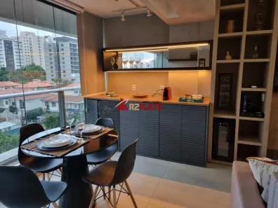 Apartamento com 1 Quarto para alugar, 49m² no Brooklin Paulista, São Paulo
