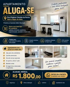 Apartamento com 2 Quartos para alugar, 55m² no Inconfidência, Belo Horizonte
