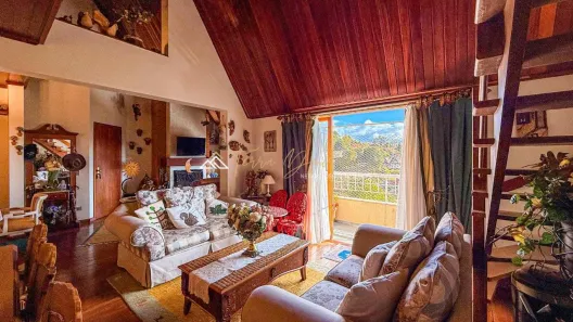 Cobertura com 4 Quartos à venda, 180m² no Alto do Capivari, Campos do Jordão