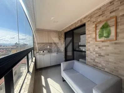 Apartamento com 1 Quarto à venda, 57m² no Guilhermina, Praia Grande