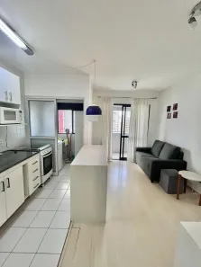 Apartamento com 1 Quarto para alugar, 37m² no Cidade Monções, São Paulo