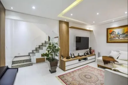Casa de Condomínio com 3 Quartos à venda, 136m² no Vila Pires, Santo André