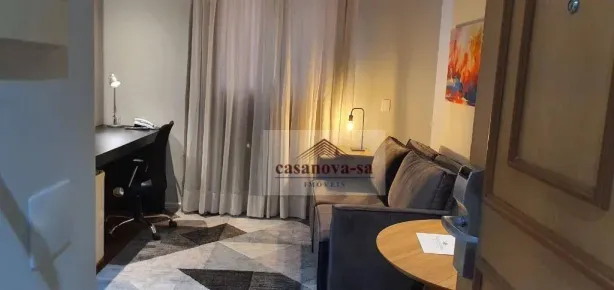 Flat com 1 Quarto à venda, 44m² no Centro, Santo André