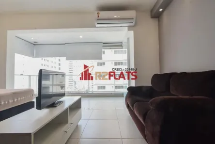 Apartamento com 1 Quarto para alugar, 37m² no Brooklin Paulista, São Paulo