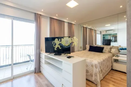 Flat com 1 Quarto para alugar, 48m² no Vila Nova Conceição, São Paulo
