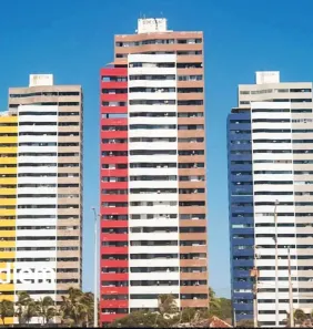 Apartamento com 2 Quartos para venda ou aluguel, 65m² no Praia do Futuro II, Fortaleza