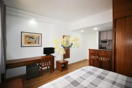 Flat com 1 Quarto para alugar, 32m² no Moema, São Paulo