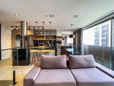Apartamento com 1 Quarto para alugar, 85m² no Itaim Bibi, São Paulo